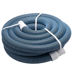 vhbw Tuyau flexible pour piscine raccord 38mm 11m pour skimmer, aspirateur, filtre - stabilisé UV, résistant au chlore