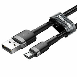 Avis Câble USB vers micro USB Baseus CAMKLF-BG1 Blanc Noir 1 m