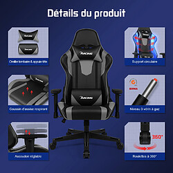 Avis Lexzurn Chaise Gaming, Charge 150KG Fauteuil Gamer Ergonomique