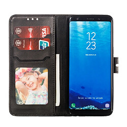 Acheter Wewoo Coque Fashion Etui de protection en cuir pour Galaxy S8 Noir