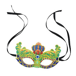 Acheter Masque Pour Les Yeux Au Diamant Avec Outils De Peinture Au Diamant Masque De Mascarade Faisant La Couronne