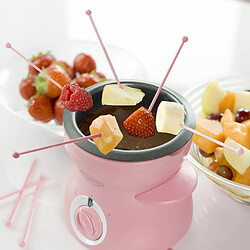 Bestron Fondue au chocolat compact DCM043P 25 W Rose