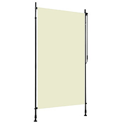 Maison Chic Store roulant d'extérieur | Volet roulant | Rideau roulant 120 x 270 cm Crème -GKD47805