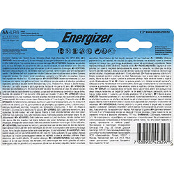 Energizer Pile Alcaline Max Plus AA LR6 1.5v