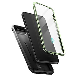 Supcase Coque Intégrale pour Samsung Galaxy S24 Antichoc avec Béquille Kaki