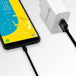 Cadorabo Câble Micro USB de 1 mètre 2.4A pas cher