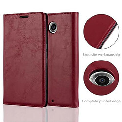 Cadorabo Coque Motorola Google NEXUS 6 Etui en Rouge