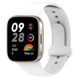 Bracelet pour Montre Connectée en Silicone-Blanc-pour Redmi Watch3 Mi Watch Lite3/10