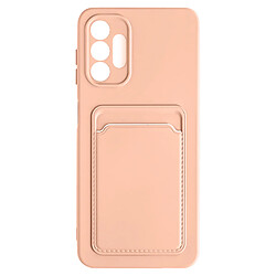 Avizar Coque pour Samsung A13 5G et A04s Porte-carte Série Pocket and Protect Rose