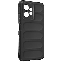 Avizar Coque pour Xiaomi Redmi Note 12 4G Silicone Gel Souple Robuste et Antichoc Noir