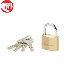 Cadenas MASTER LOCK laiton épais 40mm