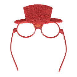 noël ornements lunettes cadres décor fête jouet enfants cadeaux grand chapeau pas cher