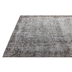 Vidal Tapis de laine 302x191 gris Ultra Vintage pas cher