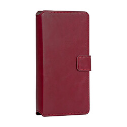 Folio Wallet Universel XL avec languette de fermeture Rouge Bigben