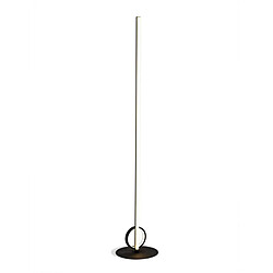 Inspired Lampadaire, LED 24W, 3000K, 900lm, Noir, Garantie 3 ans