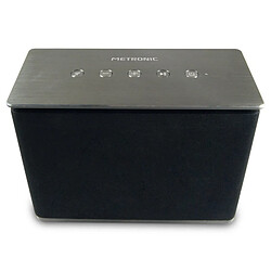 Metronic Enceinte Multiroom sans Fil Home Play - WiFi et Bluetooth - Noir