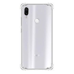 Wewoo Coque Souple Pour Xiaomi Redmi7 en TPU Transparent Ultra-Mince à quatre angles