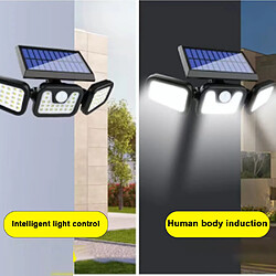 BESTA Lampes Solaires, Projecteurs Réglables Projecteurs Extérieurs Porche Jardin Patio Garage Accès pas cher