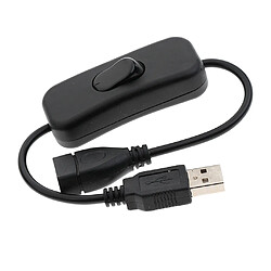 Câble D'etension USB Avec Interrupteur Marche / Arrêt Interrupteur à Bascule Contrôle De Puissance Pour Led pas cher