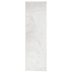 vidaXL Tapis OVIEDO à poils courts gris 80x250 cm