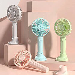 (pink) NEW Handheld Desktop Fan Portable USB Charging Fan