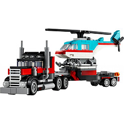 31146 Le camion remorque avec hélicoptère LEGO® Creator