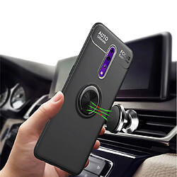 Acheter Wewoo Coque Souple Titulaire d'anneau en métal TPU rotation 360 degrés pour OPPO RENO Z bleu + bleu