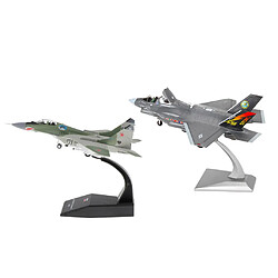 Acheter 1:72 échelle F-35B Fighter + 1/100 MIG-29 Modèle Militaire Moulé Sous Pression D'avion