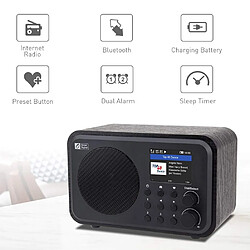 Universal Récepteur radio Internet WiFi WR 336N radio numérique portable avec batterie rechargeable, récepteur Bluetooth | pas cher