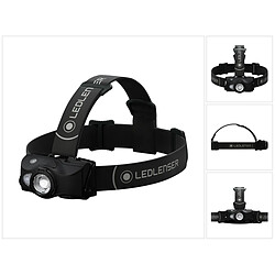 Ledlenser MH8 LED Câble de charge 600 lm IPX4 Noir ( 502156 ) + 1x Batterie + Câble de charge