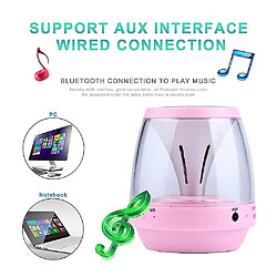 Universal Enceinte bluetooth sans fil led support mains libres carte tf lecture usb fm pas cher