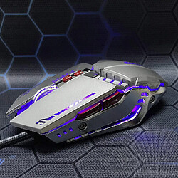 Avis Universal MMR5 USB Wired Gaming Mouse 7 Boutons 5600dpi Optical LED Computer Mouse Game Game pour PC ordinateur portable