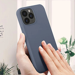 Acheter Avizar Coque iPhone 13 Pro Max Silicone Semi-rigide Finition Soft-touch gris ardoise