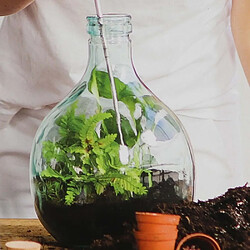 Esschert Garden Kit terrarium végétal à faire soi-même DIY 5 litres.