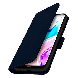 Avizar Étui Xiaomi Redmi 8 et 8A Housse Porte-cartes Fonction Support bleu nuit