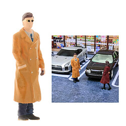 Acheter 1/64 Modèle Figurines Le Réparateur Femmes Modèle De Mode Jouets Mâle Jaune