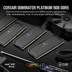 Mémoire RAM Corsair CMT64GX5M2B5600C40 64 GB DDR5 5600 MHz CL40 pas cher