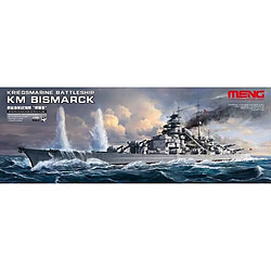 Meng Maquette Bateau Kriegsmarine Battleship Km Bismarck