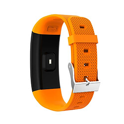 Acheter Wewoo Bracelet connecté Smartwatch Fitness Tracker 0,96 pouce HD Couleur Smartband Smart Bracelet, IP68 Étanche, Support Sports Mode / Moniteur de sommeil / Bluetooth Caméra / Cardiofréquencemètre Orange