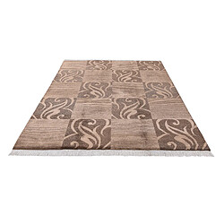 Vidal Tapis de laine 244x170 brun Darya