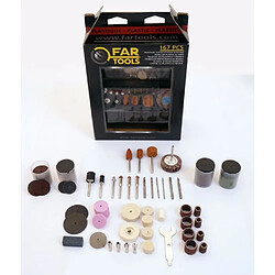 FARTOOLS Set 167 accessoires pour mini meuleuse pour le plastique