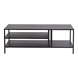 Acheter Helloshop26 Table basse métal 40 x 110 x 55 cm noir 03_0008452