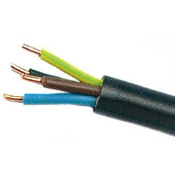 cable électrique - rigide - r2v - 4g2.5 mm2 - couronne de 100 mètres