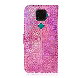 Avis Wewoo Housse Coque Pour Huawei Nova 5i Pro / Mate 30 Lite Couleur unie Boucle magnétique colorée Rabat horizontal en cuir PU avec support et fentes cartes et portefeuille et lanière rose