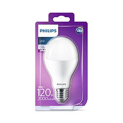 Philips Ampoule LED E27 18W/120W - 2000lm - 4000K - Blanc froid