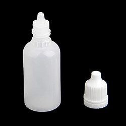 10x Bouchon à Vis De La Bouteille Compte-gouttes Compressible Vide Pour Les Gouttes Pour Les Yeux Lab Liquid 20ml