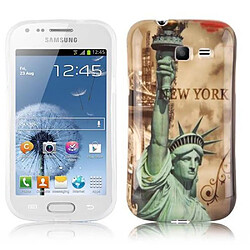 Cadorabo Coque Samsung Galaxy TREND LITE Etui en Brun