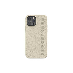 Superdry Coque pour Apple iPhone 12 / 12 Pro Collection "Snap Case Compostable" Beige