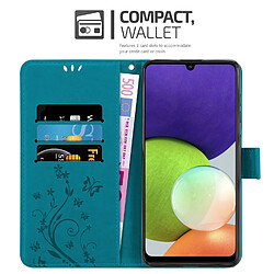 Avis Cadorabo Coque Samsung Galaxy A22 4G / M22 / M32 4G Etui en Bleu