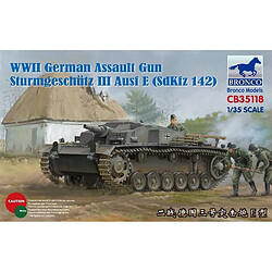 Bronco Models Maquette Char Wwii German Assault Gun Sturmgeschutz Iii Ausf E (sdkfz 142)